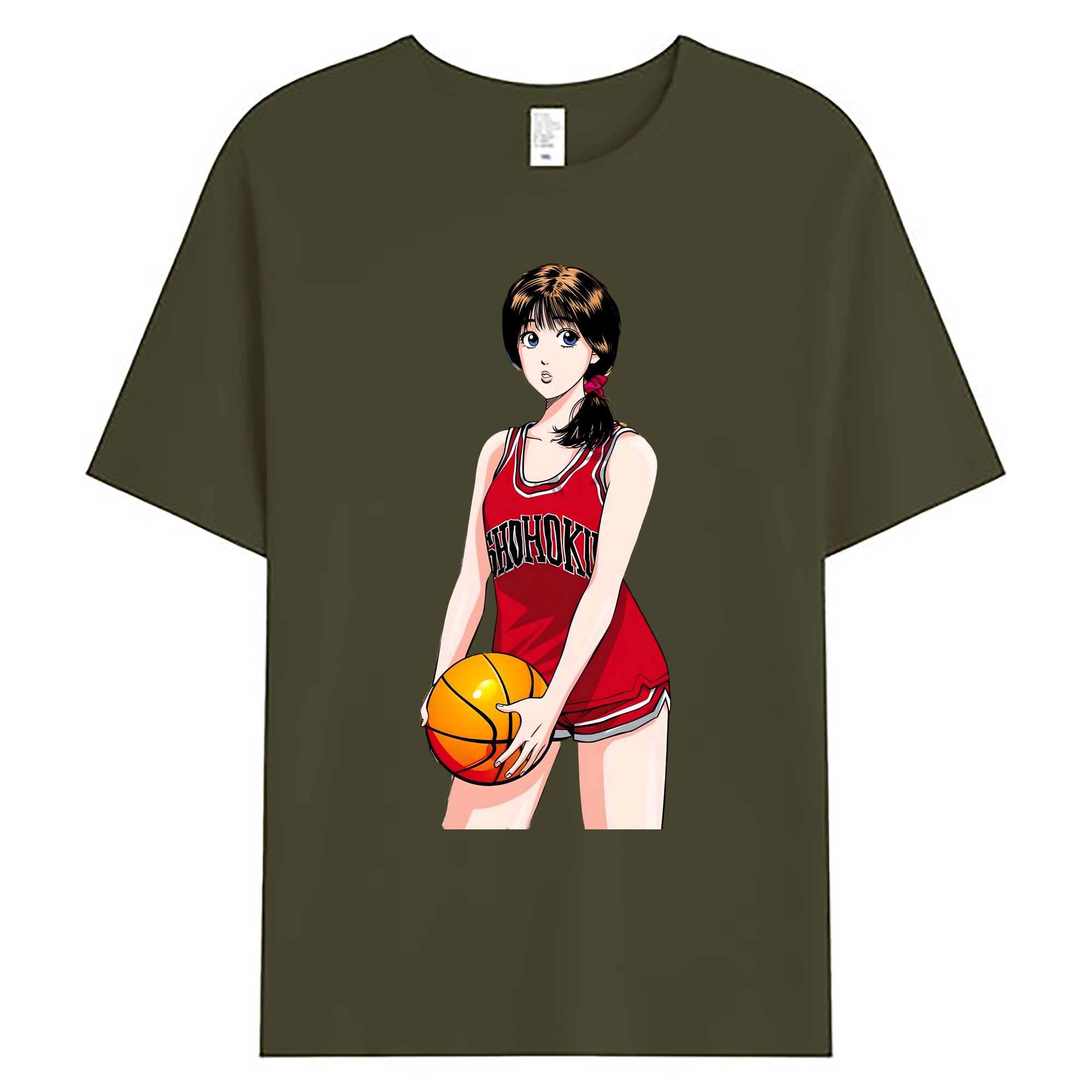 （画像用） SLAM DUNK／スラムダンク 綿100％ メンズ半袖Tシャツ｜肌触りやわらか＆通気性